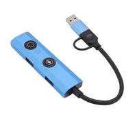 Annadue Hub USB de Voz AI 5 en 1 con Integración GPT, Estación de Acoplamiento de 3 Puertos, Herramienta AI sin Costo, Entrada de Voz, Traducción de 60 Idiomas, USB 3.0 Ultrarrápido,