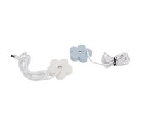 Annadue Humidificador de Flores Pequeño, Generador de Niebla de Atomización Lindo USB, Humidificador de Aire Portátil Impermeable, Mini de Escritorio Ideal para Dormitorio, Oficina, Viajes, Blanco y
