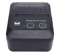 Annadue Impresora Térmica de Recibos con Bluetooth para Pequeñas Empresas, Resolución de 203 PPP, Velocidad de Impresión de 50 a 80 Mm/s, Impresora de Recibos POS de 58 Mm para la