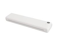 Annadue Impresora Térmica Portátil, Mini Impresora Móvil Sin Tinta, Admite Papel con Membrete De 8,5 X 11 Pulgadas, Papel A4, Conexión Bluetooth, Adecuada para Trabajos De Oficina