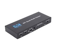 Annadue Interruptor 4K HDMI 1.4, 4x1 HDMI Splitter Switcher Selector Box 4-Puerto con Remoto 4K 30Hz 1080p 60Hz, para el Cuadro Superior, IPTV, Televisores LCD, Reproductores de DVD,