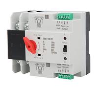 Annadue Interruptor de Transferencia Automática de Doble Alimentación | Contactos plateados, plástico retardante de llama, operación manual automática, nivel CB, transferencia rápida