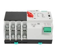 Annadue Interruptor de Transferencia Automática de Doble Alimentación | Fuente de alimentación dual, Transferencia automática, de disyuntor, 50-60 HZ, Nivel CB, Contactos de plata, Retardante de