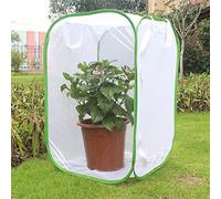Annadue Jaula para Insectos, Jaula Plegable de Malla Ventilada, Casa de Plantas con Cremallera de Transmisión de Luz para Mariquita Mariposa, Hábitat de Observación de Insectos para Jardín Al Aire
