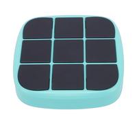 Annadue Juego 4 en 1 Infinite Tic-TAC-Toe Bolt, Consola de Juegos de Rompecabezas Portátil, Juego Electrónico Tic-TAC-Toe para el Crecimiento de la Memoria, Juegos de Mesa Portátiles (Cian)