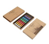 Annadue Juego de 12 Crayones Fluorescentes Desechables para Teñir el Cabello, Juego de Tiza para Pintura en Colores Pastel, Graffiti, Bocetos y Colorear Muñecas, Crayones de Textura Suave con Tóner