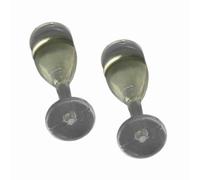 Annadue Juego de Copas de Champán para Casa de Muñecas, Bar en Miniatura, Gafas para Pub, Accesorio para Casa de Muñecas para Niños, Juego de Simulación (par de Copas de champán)