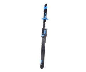 Annadue Juguete de Sable de Espada con Luz Metálica con Geniales Efectos LED para Exhibiciones Coleccionables de 30,71 Pulgadas para Representaciones Teatrales