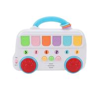 Annadue Juguete Interactivo de Animales Clave para Niños de 3 Años o Más, Forma de Autobús, Causa y Efecto, Juguete Sensorial Musical para Bebés, Actividad de Aprendizaje Temprano para Niños Pequeños,