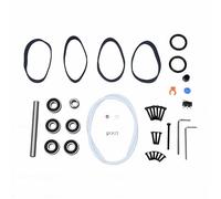 Annadue Kit de Rebobinador de Filamento Pasivo, Bobinador de Carrete Accionado por Filamento para Filamentalist Classic, Juego de Unidades Multimaterial de 80 Mm con Sensor, Accesorios para