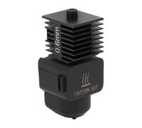 Annadue Kit Hotend de Boquilla de Acero Endurecido de 0,6mm con Calcetín de Silicona, Garganta Totalmente Metálica para Impresora 3D Combinada Lab A1 X2D H2S H2D P2S H2D (1 pieza)