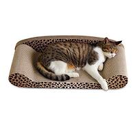 Annadue Kitty Scratch Pad Almohadilla para Rascar para Gatos de Papel Corrugado Resistente a Alta Presión para Gatos de Todas Las Razas y Tamaños 19.69x9.65x5.31in Diseño Liviano Suministros para