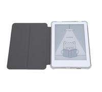 Annadue Lector de Libros E de 6 Pulgadas, Pantalla Táctil de 300ppi, Almacenamiento de 4 GB RAM 64GB, Lector de Libros Electrónicos WiFi con Luz Frontal - Tableta de Papel E Portátil (White)