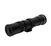Annadue Lente de Teleobjetivo de 420 a 800 Mm para Montaje en RF, Enfoque Manual F8.3 Lente Súper Zoom para Vida Silvestre y Fotografía de Luna (Black)