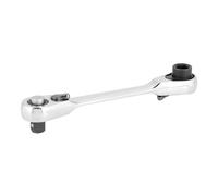 Annadue Llave de Trinquete Mini de 1/4", 72 Dientes CR V Hex Torque, | Herramienta de reparación compacta, trinquete de 72 dientes, eje cromado, agarre de dos colores, de 5 grados