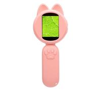 Annadue Lupa Electrónica, Microscopio Digital de Mano con Pantalla a Color de 2,0 Pulgadas, Cámara de Microscopio de Bolsillo Portátil con 8 Luces LED, Juguete Científico para Educación de Niños