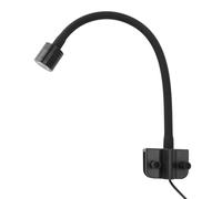 Annadue Luz con Clip para Acuario, Lámpara LED con Abrazadera para Pecera, Bombilla de Ahorro de Energía Ajustable de 360 grados para Tanque de 3 a 6 Galones (Luz neutra)