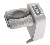Annadue Máquina Eléctrica para Hacer Bolas de Masa, Herramienta Automática para Envolver Bolas de Masa con Cepillo de Cuchara, Prensa Doméstica para Cocina (GRAY)