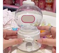 Annadue Máquina Expendedora de Juguetes para Niños, Banco Interactivo de Máquina de Chicles para Niños y Niñas, Dispensador de Dulces de Plástico Duradero con Dispensador de Dulces Reemplazable,