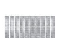 Annadue Marcador de Escaneo de 1000 PC para Escáneres 3D, Marcadores de Punto de Referencia de Puntos de Seguimiento 3D con Adhesión Fuerte de Alta Reflexión, Interno 6 Externo 10