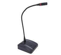 Annadue Micrófono de Condensador de Cuello de Cisne, Micrófono de Escritorio Cardioide XLR, de Mesa para Conferencias, Reuniones, Transmisión de Videoconferencias