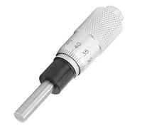 Annadue Micrómetro con Cabeza de Bola Plana de 0 a 13 Mm para Instrumentos de Precisión de Ajuste Fino Micrómetro de Tipo Redondo con Tuerca, Herramienta de Medición de Diámetro Interior del