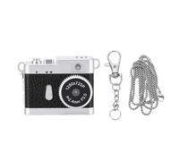 Annadue Mini Cámara Digital de Alta Definición con Diseño Retro y Portátil, Que Cuenta con Luz LED y Múltiples Filtros, Viajar, Estudiar Capturar Momentos de la Vida. (Black)