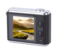 Annadue Mini Cámara Llavero 64MP 2.5K HD Cámara Portátil con Pantalla de 1.4 Pulgadas, Videocámara Digital Pequeña Portátil para Adolescentes Estudiantes Viajes Vlog Aventura Al A (Black)
