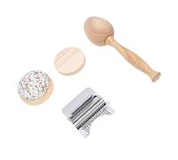 Annadue Mini Kit de Herramientas para Zurcir, Juego de Parches de Punto, Herramienta de Reparación de Tejido, Kit de Reparación de Calcetines DIY con 50 Hilos para Suéteres Vaqueros (haya)