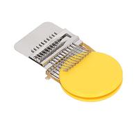 Annadue Mini Máquina de Tejer de 10 Agujas, Máquina de Telar Pequeña para Tejer a Mano, Telar de Portátil para Reparación del Hogar, Herramienta de para Calcetines Suéteres (YELLOW)