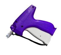 Annadue Mini Pistola para Dobladillo de Puntadas, Fijador Rápido de Ropa para Tachuelas de Edredones y Microetiquetado, Máquina de Coser Portátil de Mano, Interior de Metal Resistente, Conector de