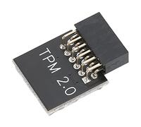 Annadue Módulo de Seguridad de Cifrado TPM 2.0, Alta Seguridad, Cifrado Fuerte, Soporte del Sistema, Compatible con B550, Intel B450, Intel B460, para Win 8.1, Win 7, Win 10