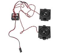 Annadue Módulo de Sonido del Motor RC, Simulador de Sonido Derv de Frecuencia Variable para Excavadora de Camiones de Vehículos de Construcción con Control Remoto, Sonidos de Motor Mejorados