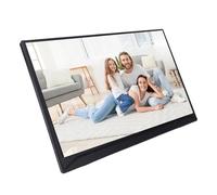 Annadue Monitor Externo para Computadora Portátil 15.6in 1080P, Segunda Pantalla Portátil Inalámbrica para Viajes, Interfaz Multimedia USB C HD, Duplicación de Teléfono Móvil WiFi Monitor Dual con