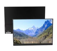 Annadue Monitor Portátil 18 2.5K, Monitor Portátil Externo para Portátil con Panel IPS, Resolución 2560x1600, SRGB, Montaje VESA, Puertos USB-C Dobles,Brillo 300cd/m²