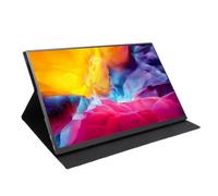 Annadue Monitor Portátil 4K de 14,5 Pulgadas, Pantalla Extendida Externa 3840 * 2400P 60Hz 16:10 para Stock/edición de Diseño/reunión de Negocios/Oficina Móvil/Entretenimiento de Juegos,