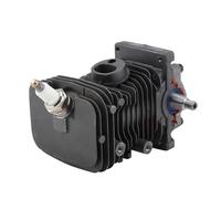 Annadue Motor de Cigüeñal de Pistón de Cilindro de 38 Mm para Motosierra MS180 018, Reemplazo 1130 020 1208 1132 030 0402, Metal Duradero, Kit Completo con Rodamientos de Sellos de Aceite