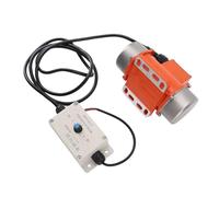 Annadue Motor de Vibración del Vibrador de Hormigón, Motor de 24 V CC sin Escobillas, Vibratorio de Hormigón Eléctrico de Aleación de Aluminio IP65 con Controlador de Velocidad, para Mortero de (70W)
