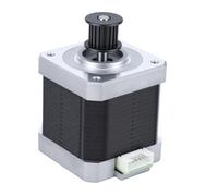 Annadue Motor Paso a Paso del Eje Z Apto para Impresora K2 K2 Pro, Alto par 42-48 Motor de Impresora 3D de Repuesto Ángulo de de 1,8° Aleación de Aluminio Movimiento Sincronizado de Doble Eje Z