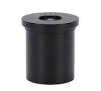 Annadue Ocular de Microscopio 25X, Lente de Microscopio Biológico de Vidrio óptico de Aleación de Aluminio con Interfaz de 23,2 Mm, para Experimentos de Investigación y Usos Educativos