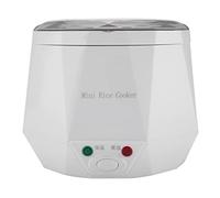 Annadue Olla Arrocera Eléctrica Portátil de 24 V, 140 W, 1,3 L, Vaporizador de Alimentos, Olla Caliente Multifuncional para Camión, Automóvil, Hogar y Oficina, Interior Antiadherente, Doble Hebilla