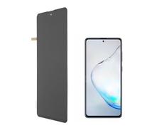 Annadue Pantalla de Repuesto para Note 10 Lite Pantalla LCD Digitalizador de Pantalla Táctil Montaje Completo con Sensor de Huellas Dactilares, Juego de Herramientas de Reparación