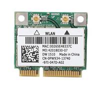 Annadue para BCM4322 Chip LAN inalámbrico, BCM94322HM8L DW1510 Tarjeta de Red inalámbrica Mini PCI-E de Doble Banda (hasta 300Mbps) para E4200 E5500