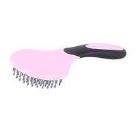Annadue Peine de Pelo de Caballo, Cepillo Multiusos para el Cuidado de Mascotas con Cerdas de Masaje, Herramienta para Quitar Pelo para Gatos, Perros, Mascotas de Largo, Cómodo Cepillo Equino