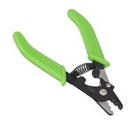 Annadue Pelacables de Fibra óptica, Alicates Pelacables Verdes de 3 Orificios de Diámetro para Tubos Sueltos de 2-3 Mm, Caucho Blando de 900-250 μm, Capa de Revestimiento de Núcleo de 250-125 μm,