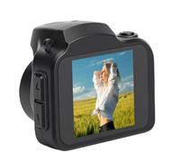 Annadue Pequeña Cámara Digital Compacta 4K Cámara de Tamaño Pulgar de 64MP para la Vida en el Campus, Luz de Relleno Incorporada, Pantalla HD de 1,54 Pulgadas, Ideal para Regalar
