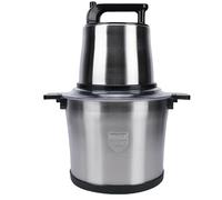 Annadue Picadora de Carne Eléctrica de 1800 W de Acero Inoxidable SUS304, Procesador de Alimentos Comercial, Picadora de Verduras para Ajo, Chile y Nueces, Licuadora de Gran Capacidad de 10 L con