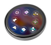 Annadue Pin de Anime con Electrónica, Pantalla Táctil HD de 2,28 Pulgadas, Decoración de Pantalla de Píxeles de Fotos Digitales con Efectos de Luz de Animación de 7 Colores para Modo de