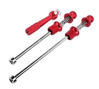 Annadue Pinchos Antirrobo de Liberación Rápida con Bloqueo de Rueda para Bicicleta de Carretera, Bicicleta de Montaña, Pinchos de Seguridad de Aleación de Aluminio con de Llave, 7,28 Pulgadas y 5,79