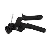 Annadue Pistola para Sujetar Cables de Acero Inoxidable, Herramienta Cortadora de Tensor Automático, Herramienta Tensora Manual para Gestión de Cables Eléctricos, Bridas para con Trinquete, Flejes